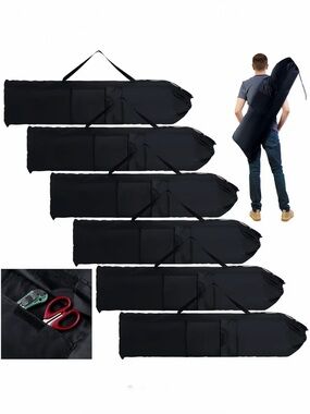 Shinylin 6Pcs Lg 43 x 9 Inch Camp🏕️Chair🪑Replacement Bag👝Foldable Camping Bag